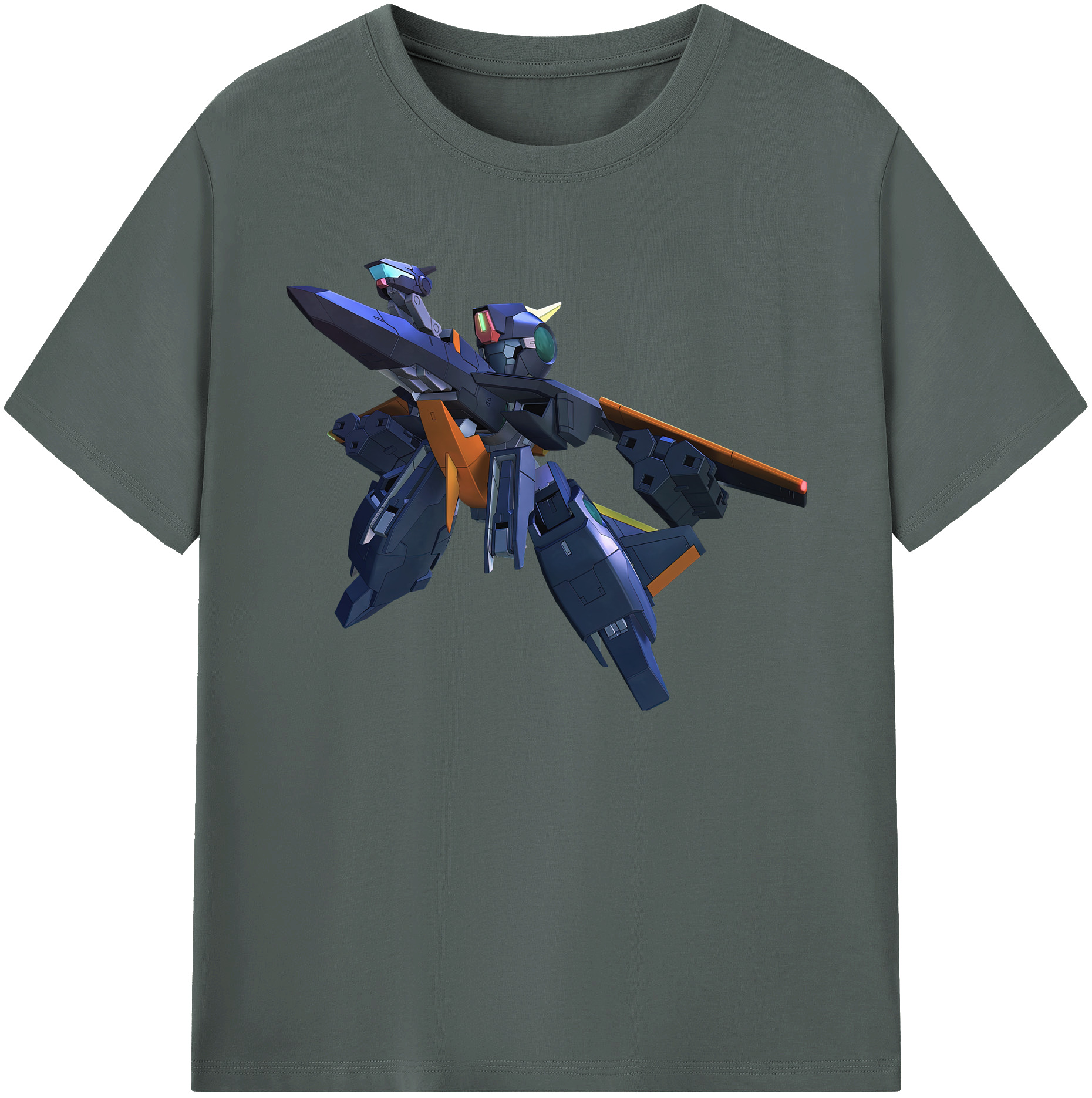 （画像用） 機動戦士ガンダム Mobile Suit Gundam 綿100％ メンズ半袖Tシャツ｜肌触りやわらか＆通気性